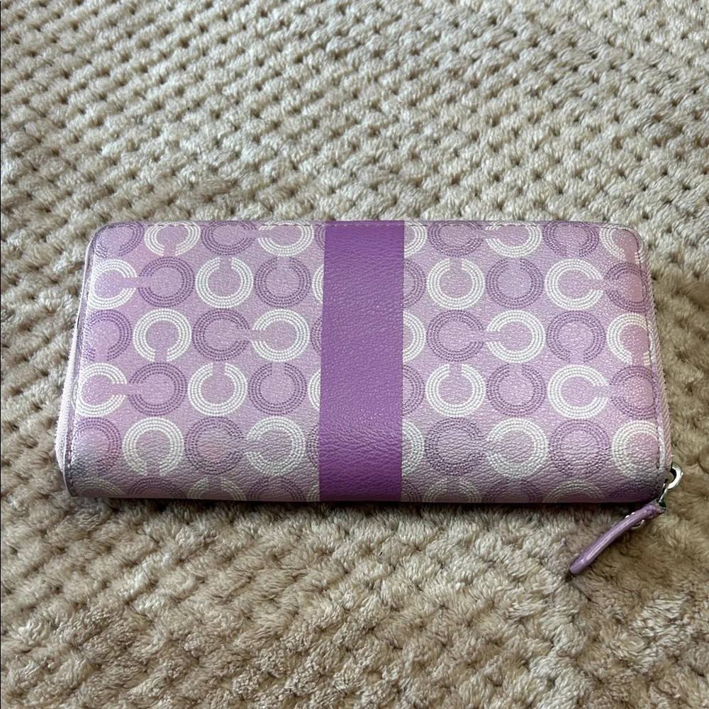 Coach Waverly Zip Around Wallet - Picture 2 of 8